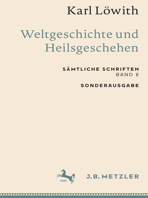 cover image of Weltgeschichte und Heilsgeschehen